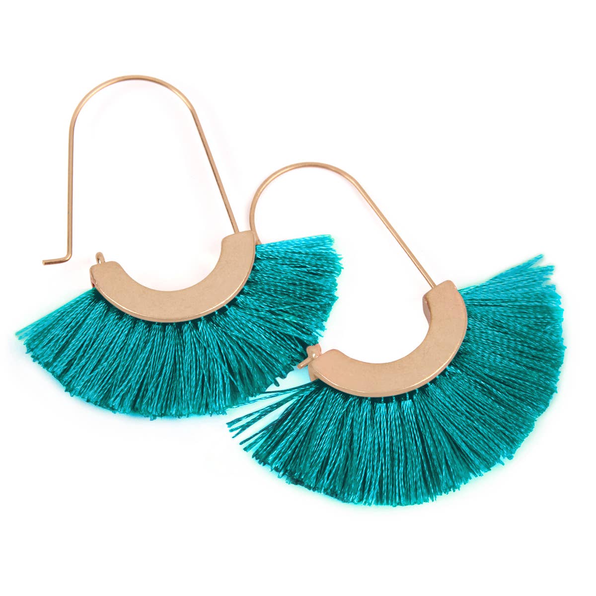The Fan Favorite Tassel Hoops
