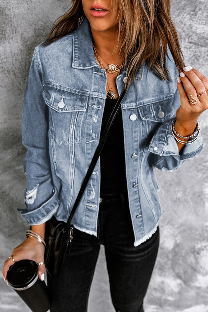 The Lived in  Denim Jacket