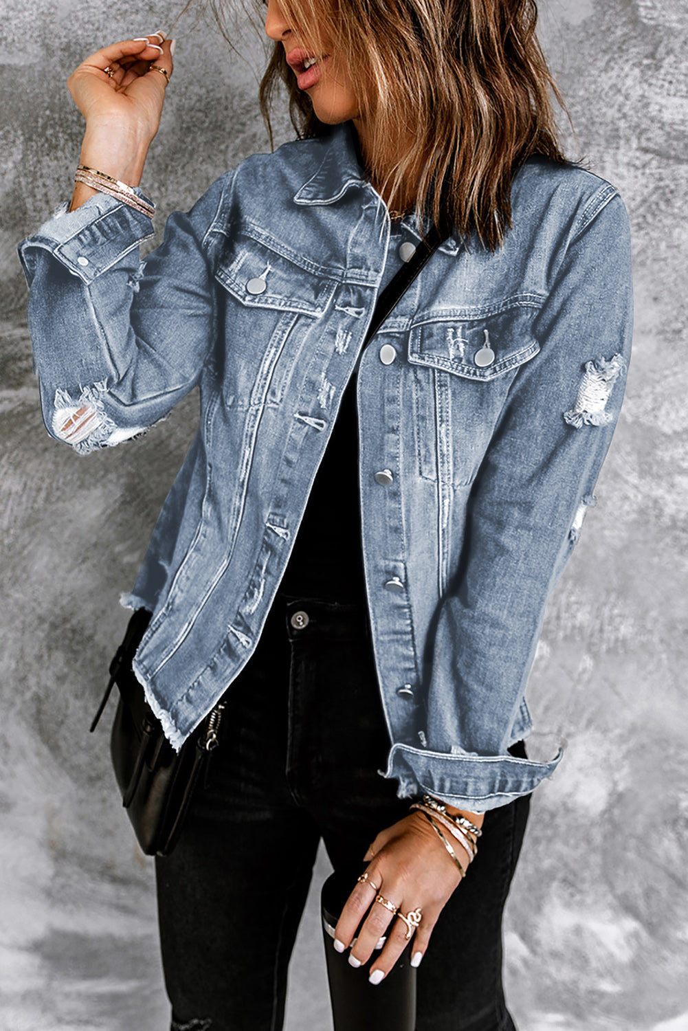 The Lived in  Denim Jacket