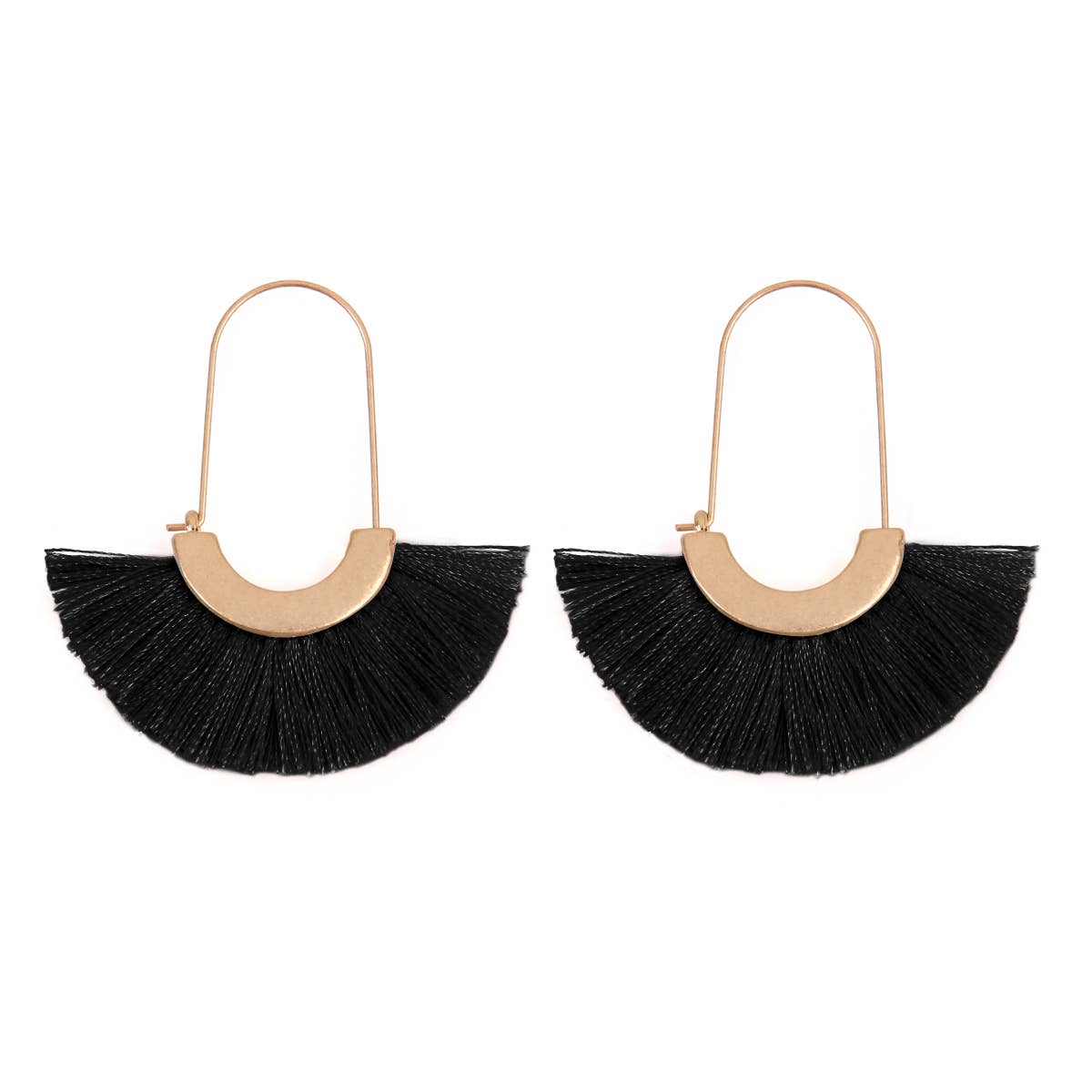 The Fan Favorite Tassel Hoops