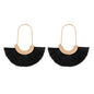 The Fan Favorite Tassel Hoops